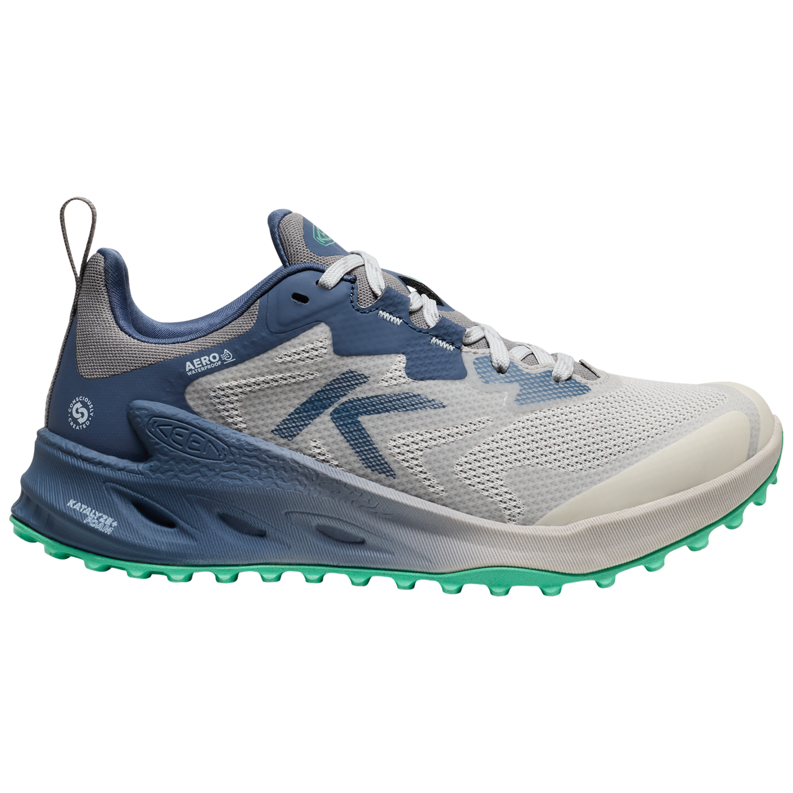 KEEN W Zionic NXT WP Wander-/Trekkingschuhe halbhoch in GRAU