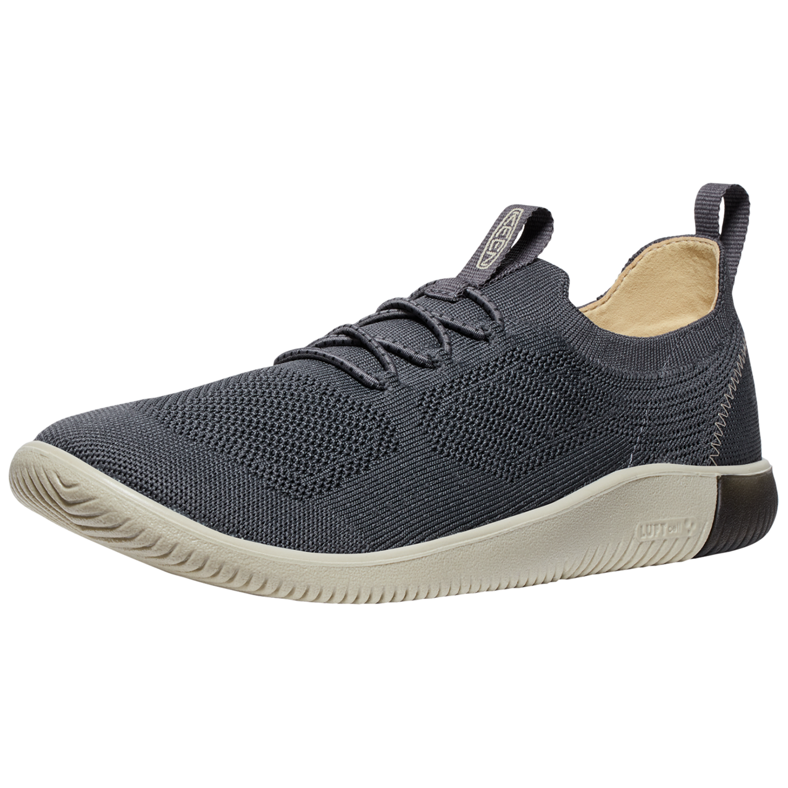 KEEN M KNX Knit Lace Freizeitschuhe in GRAU