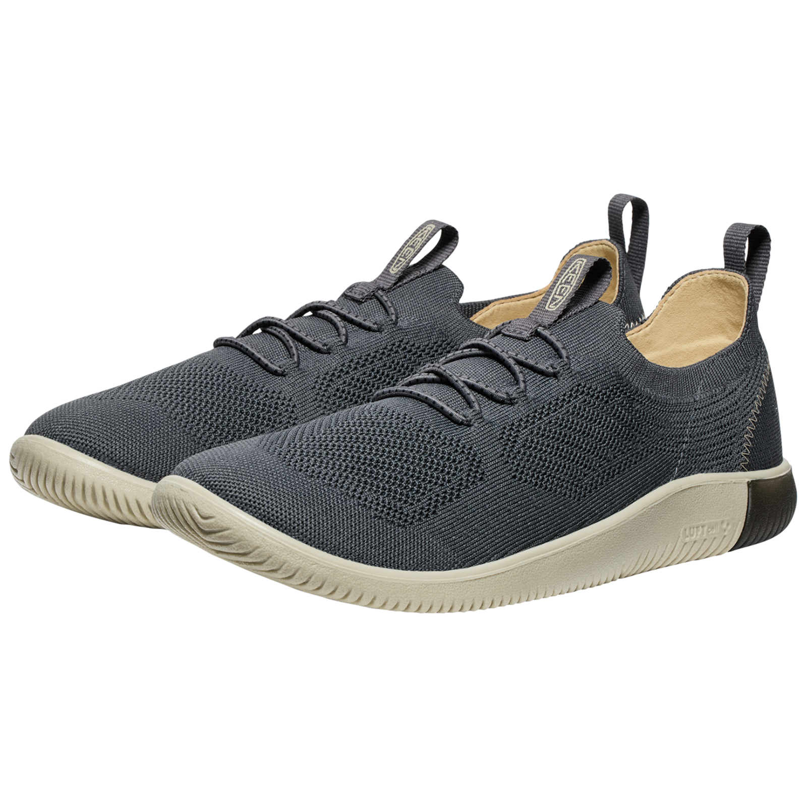 KEEN M KNX Knit Lace Freizeitschuhe in GRAU