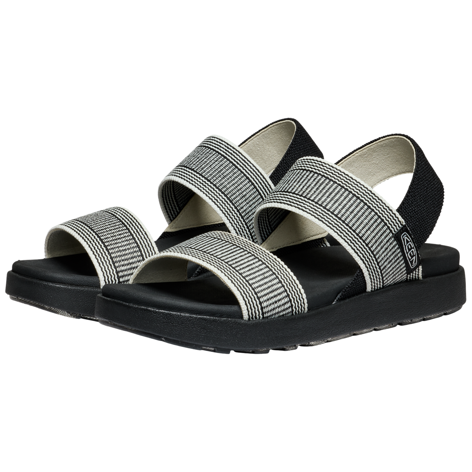 KEEN W Elle Backstrap Freizeitsandalen in SCHWARZ
