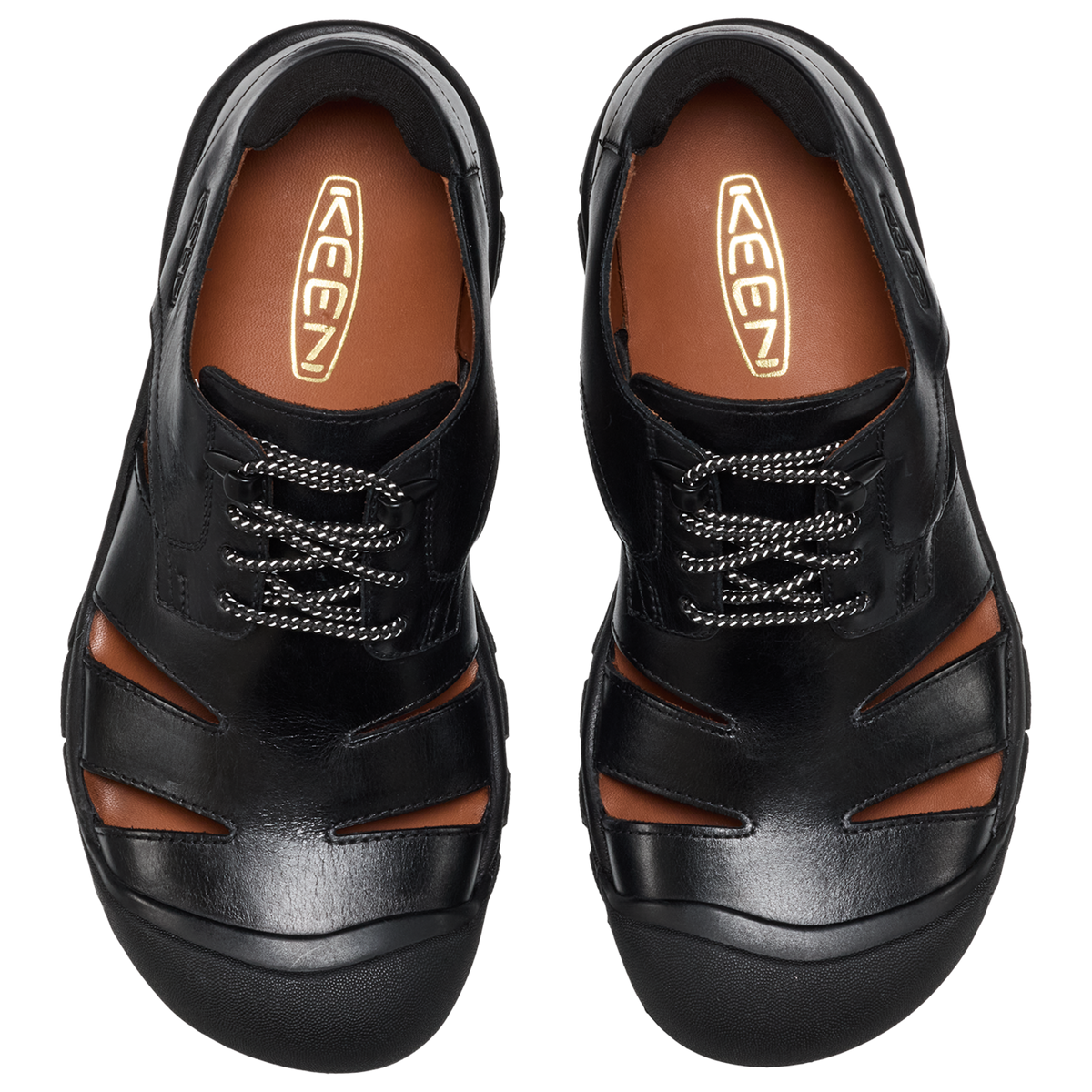 KEEN W Newport Oxford Freizeitsandalen in SCHWARZ