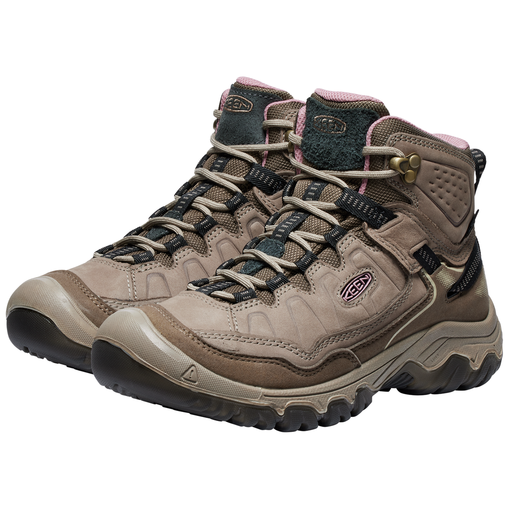 KEEN W Targhee IV Mid WP Wander-/Trekkingschuhe halbhoch in BRAUN