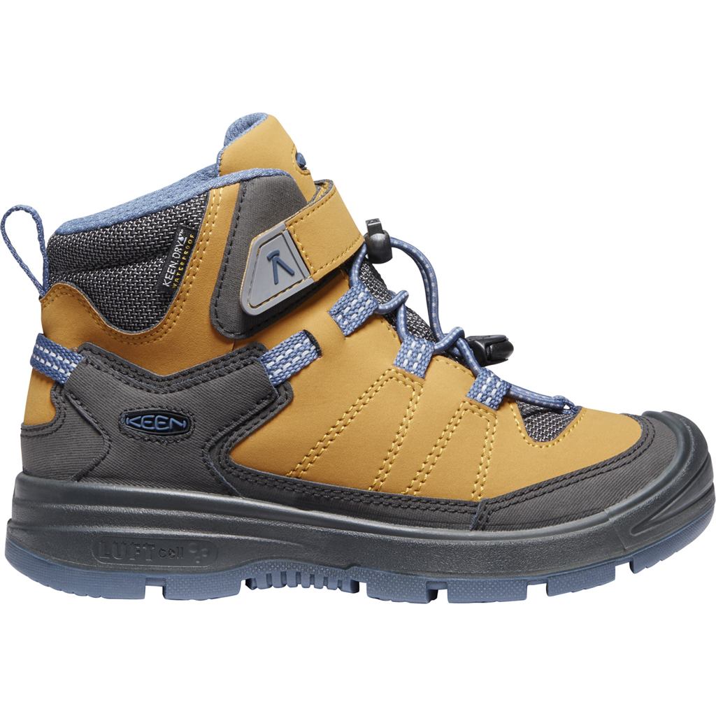 KEEN C Redwood Mid WP Wander-/Trekkingschuhe halbhoch in GELB