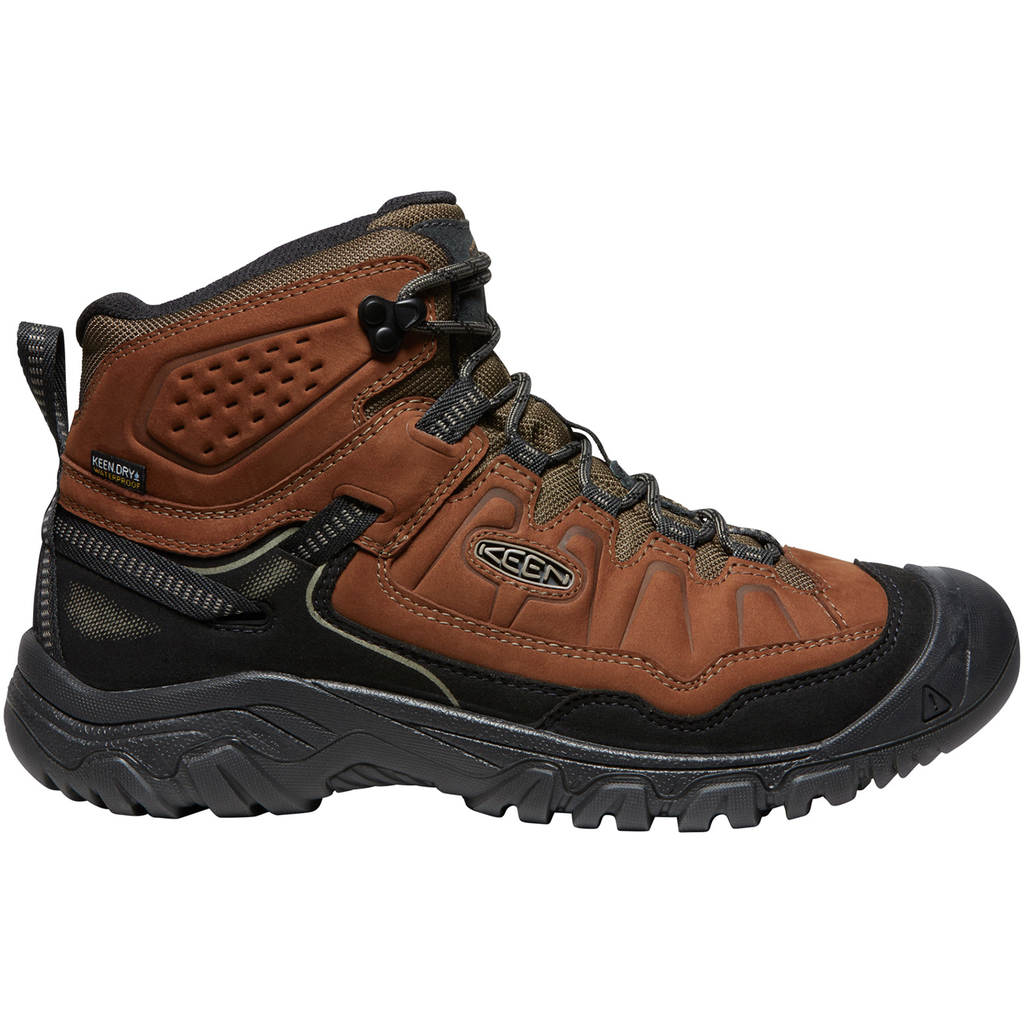 KEEN M Targhee IV Mid WP Wander-/Trekkingschuhe halbhoch in BRAUN