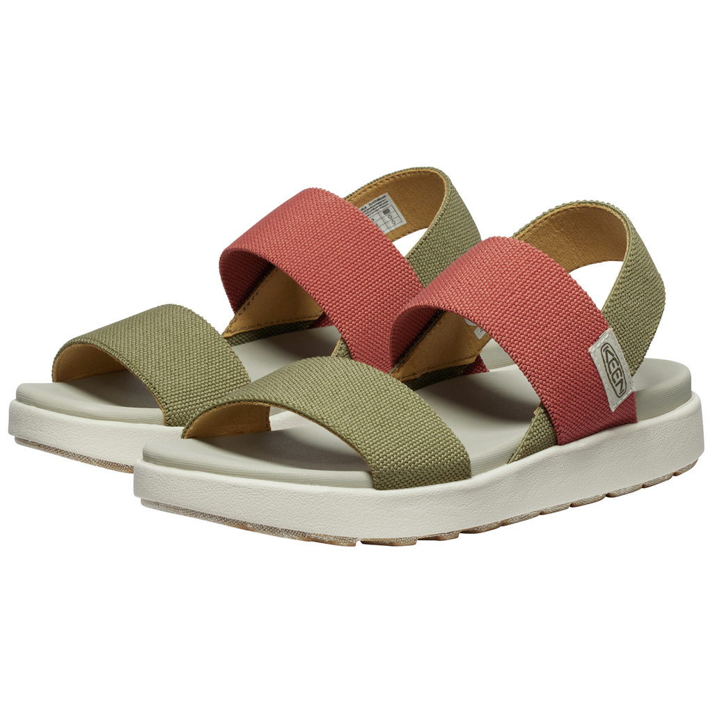 KEEN W Elle Backstrap Freizeitsandalen in GRÜN