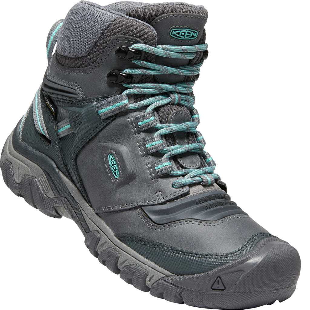 KEEN W Ridge Flex Mid WP Wander-/Trekkingschuhe halbhoch in GRAU