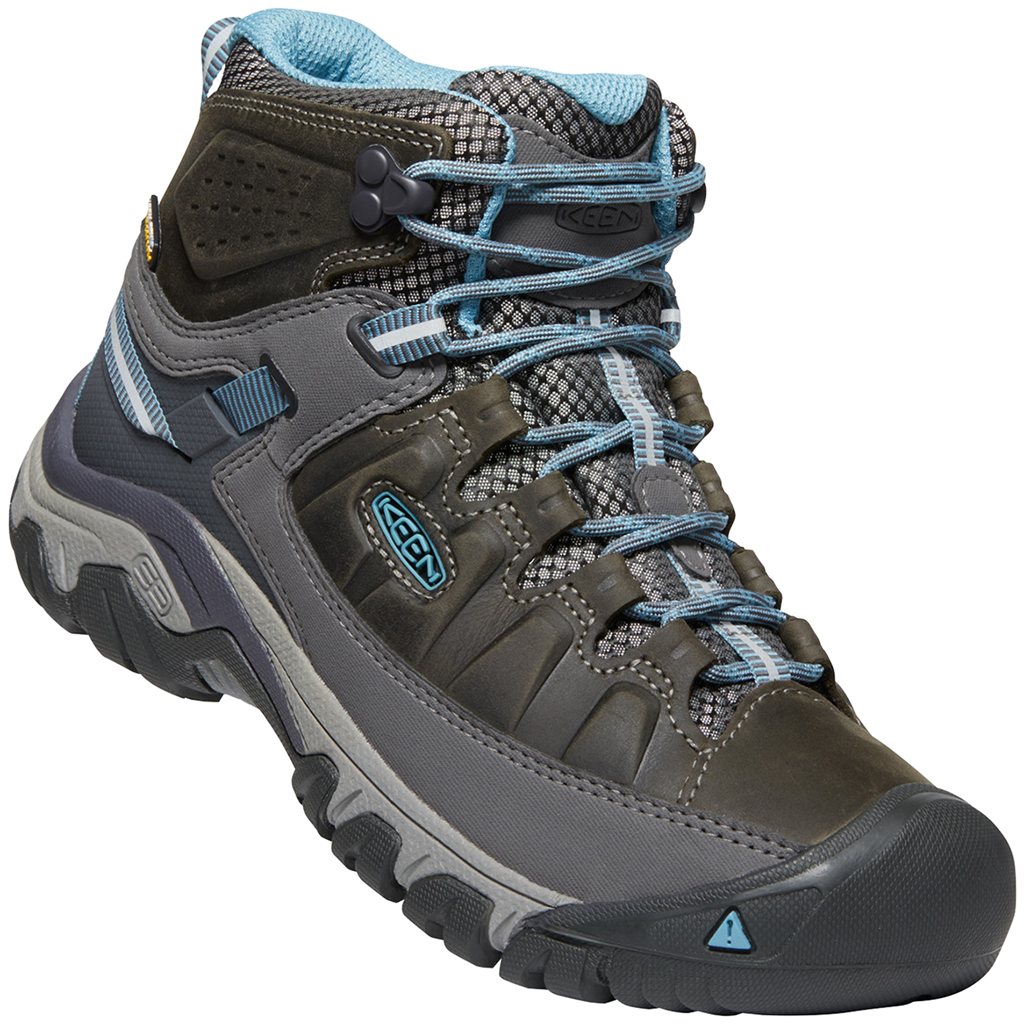 KEEN W Targhee III Mid WP Wander-/Trekkingschuhe halbhoch in GRAU