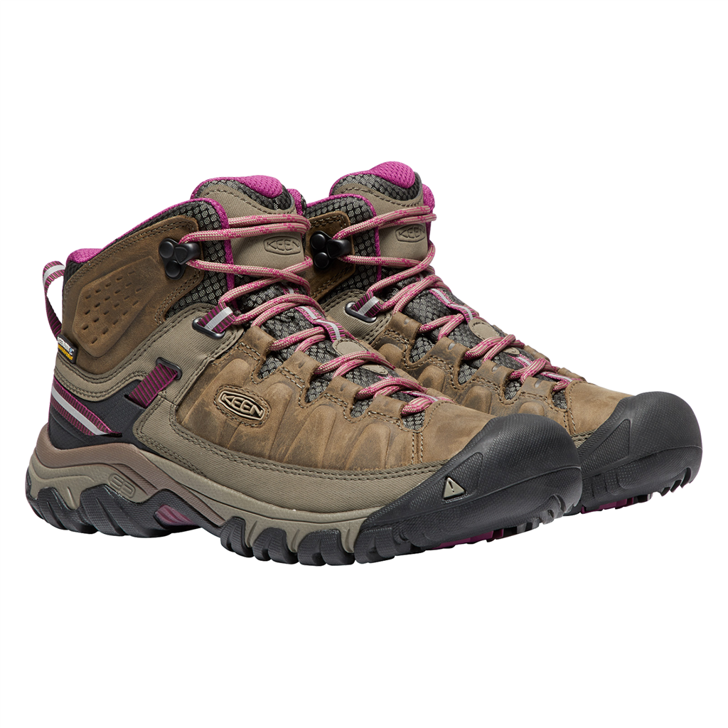 KEEN W Targhee III Mid WP Wander-/Trekkingschuhe halbhoch in BRAUN