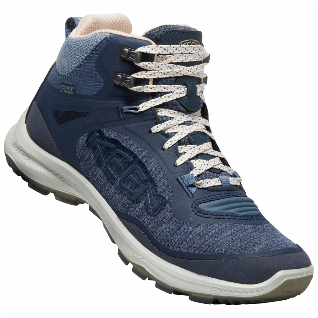 KEEN W Terradora Flex Mid WP Wander-/Trekkingschuhe halbhoch in BLAU