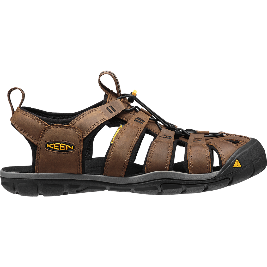 KEEN M Clearwater CNX Leather Trekkingsandalen in BRAUN