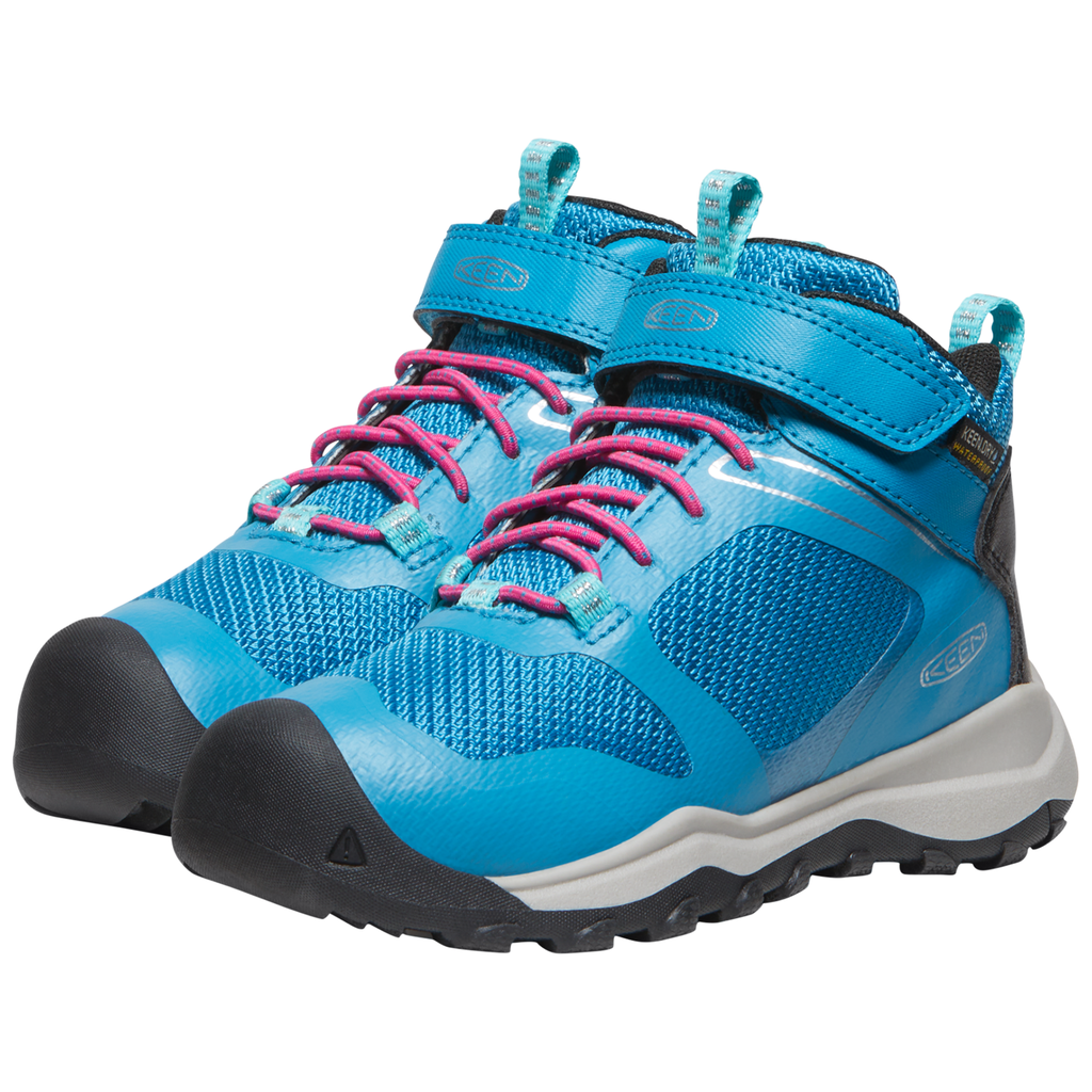 KEEN C Wanduro Mid WP Wander-/Trekkingschuhe halbhoch in BLAU