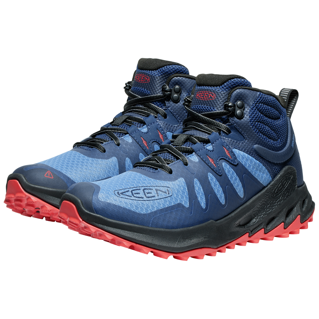 KEEN M Zionic Mid WP Wander-/Trekkingschuhe halbhoch in BLAU