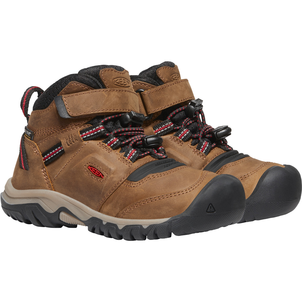 KEEN C Ridge Flex Mid WP Wander-/Trekkingschuhe halbhoch in BRAUN