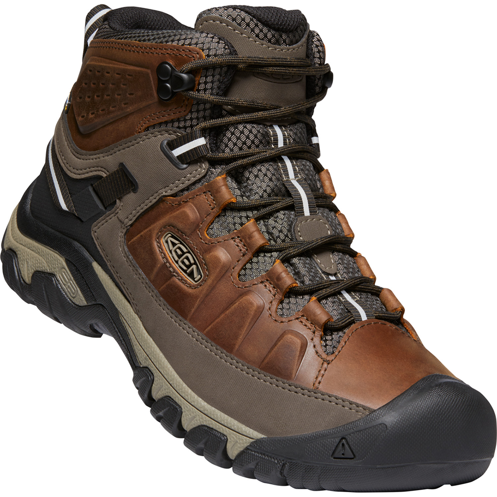 KEEN M Targhee III Mid WP Wander-/Trekkingschuhe halbhoch in BRAUN