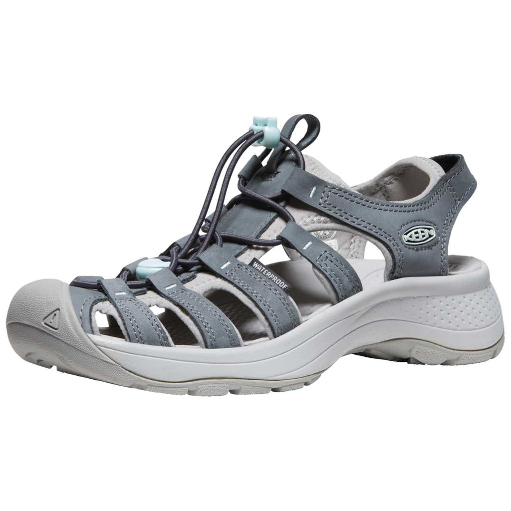 KEEN W Astoria West Leather Trekkingsandalen in GRAU