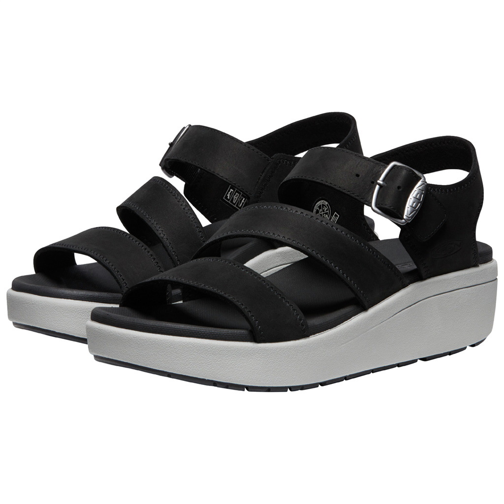 KEEN W Ellecity Backstrap Freizeitsandalen in SCHWARZ