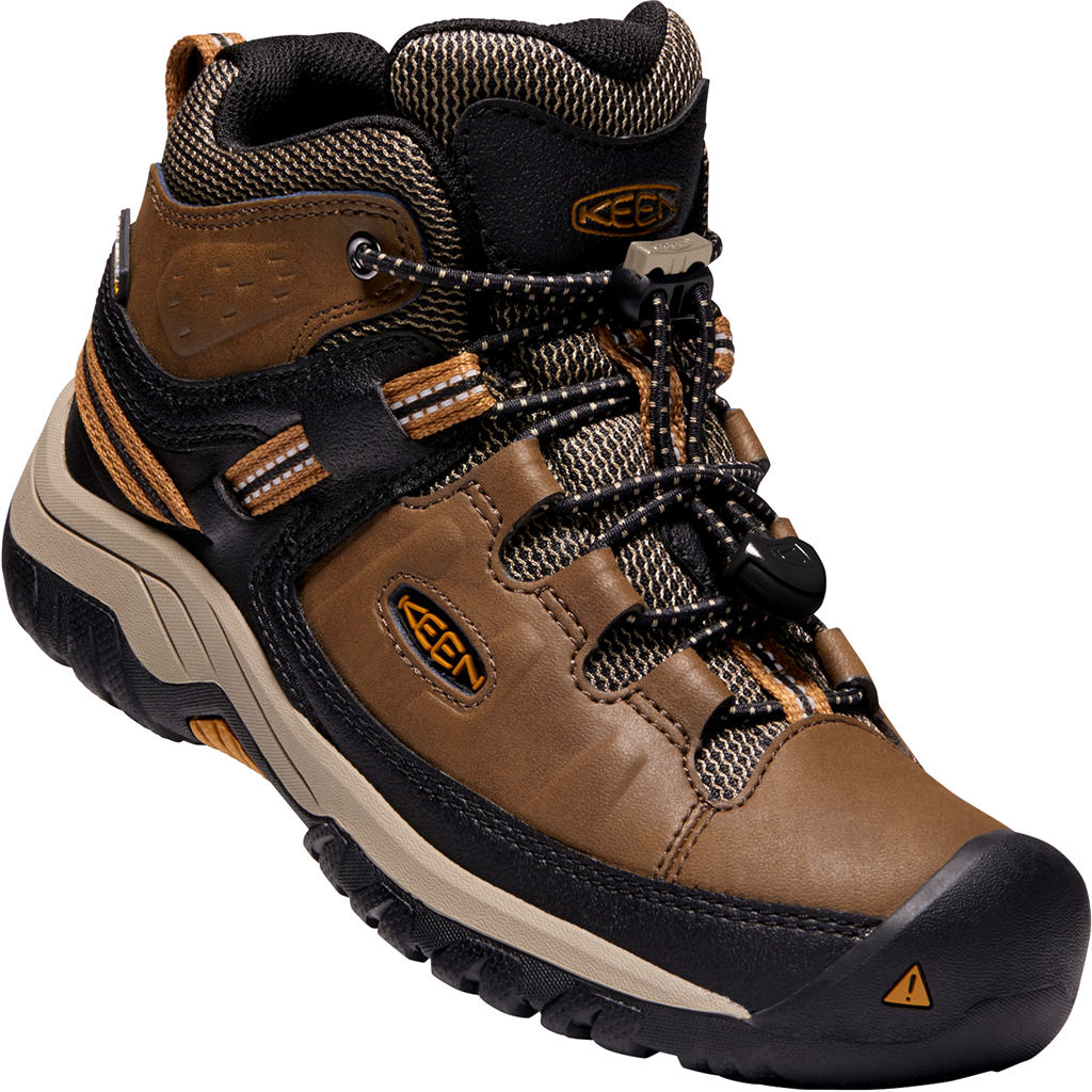 KEEN Y Targhee Mid WP Wander-/Trekkingschuhe halbhoch in BRAUN