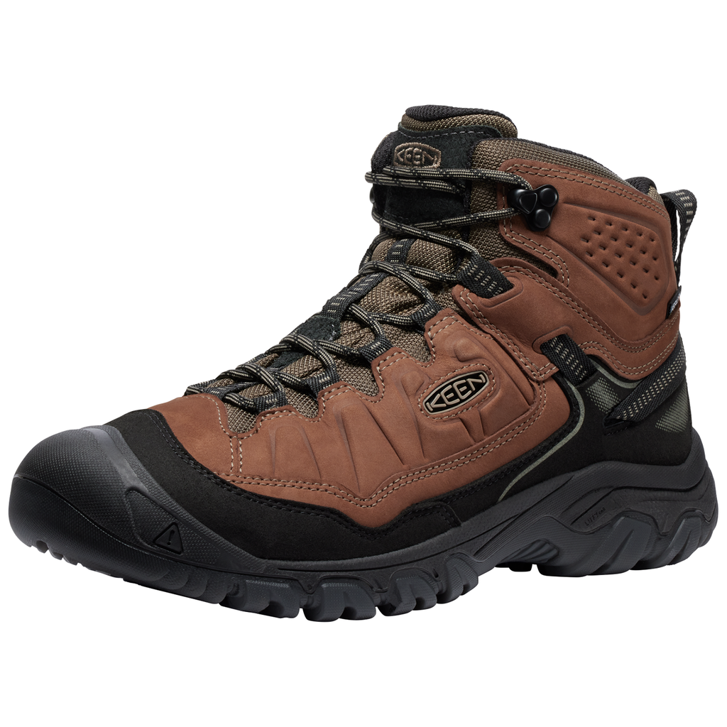 KEEN M Targhee IV Mid WP Wander-/Trekkingschuhe halbhoch in BRAUN