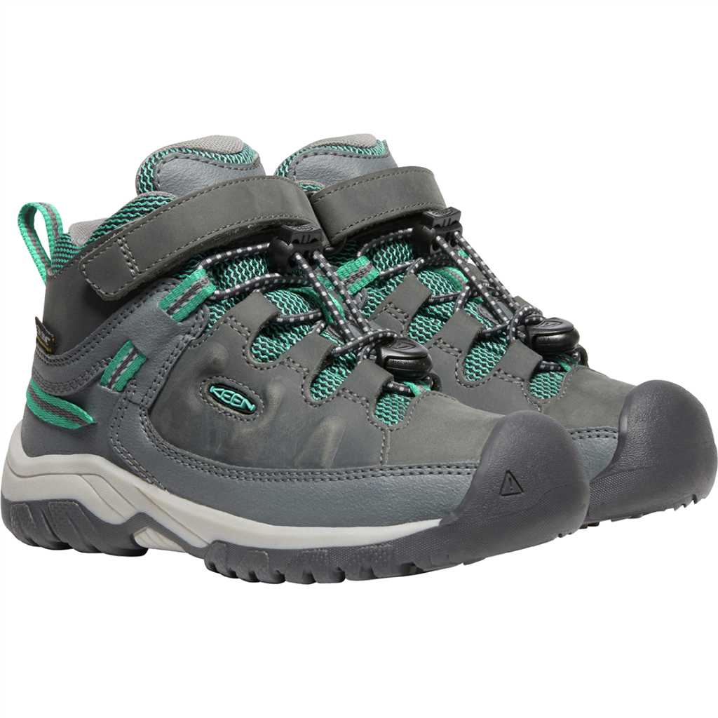 KEEN C Targhee Mid WP Wander-/Trekkingschuhe halbhoch in GRAU