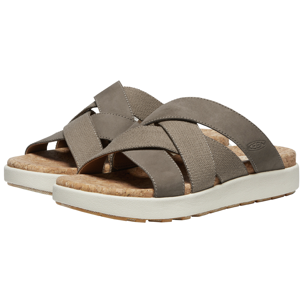 KEEN W Elle Mixed Slide Freizeitsandalen in BRAUN