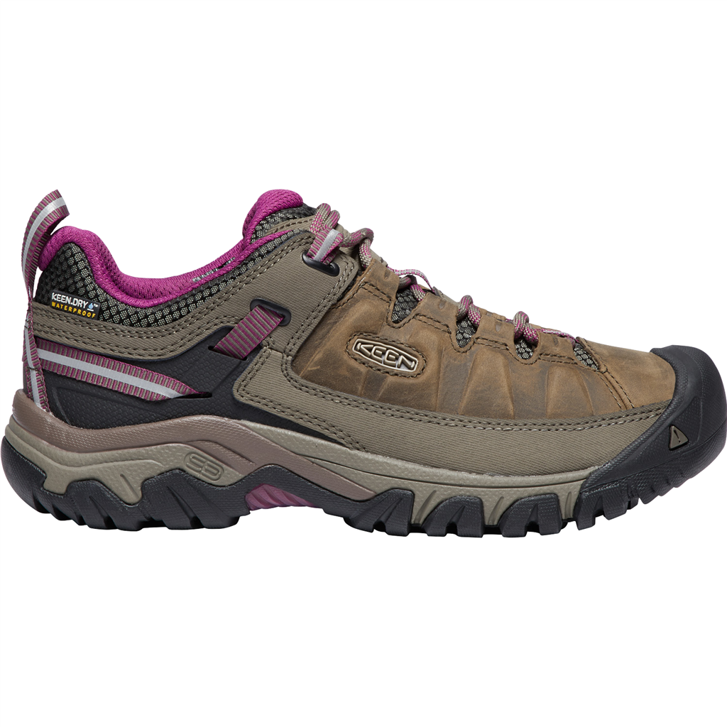 KEEN W Targhee III WP Wander-/Trekkingschuhe tief in BRAUN