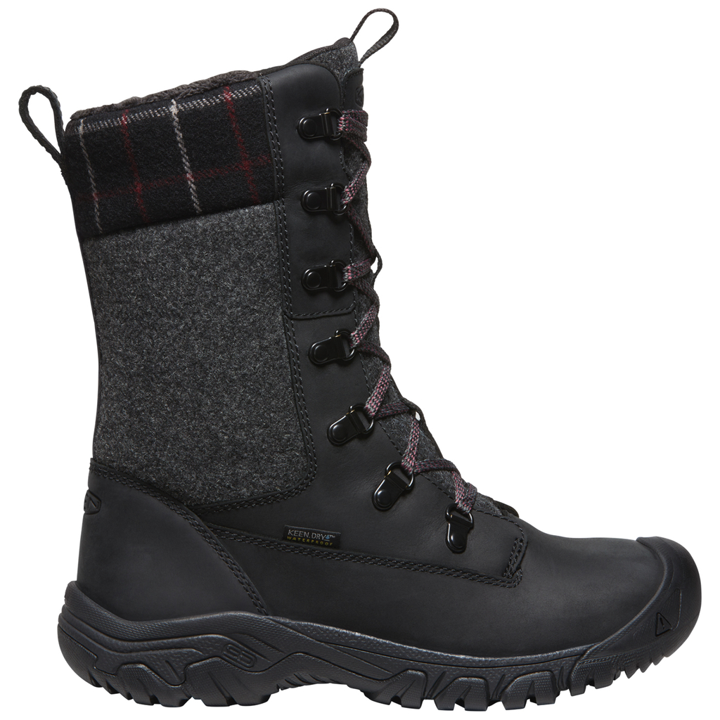 KEEN W Greta Tall Boot WP Winterschuhe in SCHWARZ