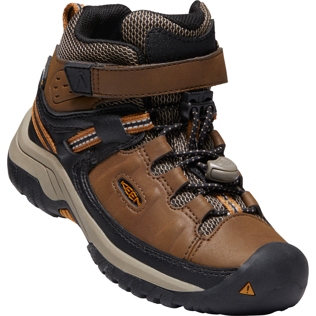 KEEN C Targhee Mid WP Wander-/Trekkingschuhe halbhoch in BRAUN