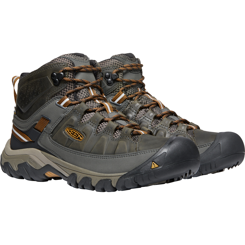 KEEN M Targhee III Mid WP Wander-/Trekkingschuhe halbhoch in GRÜN