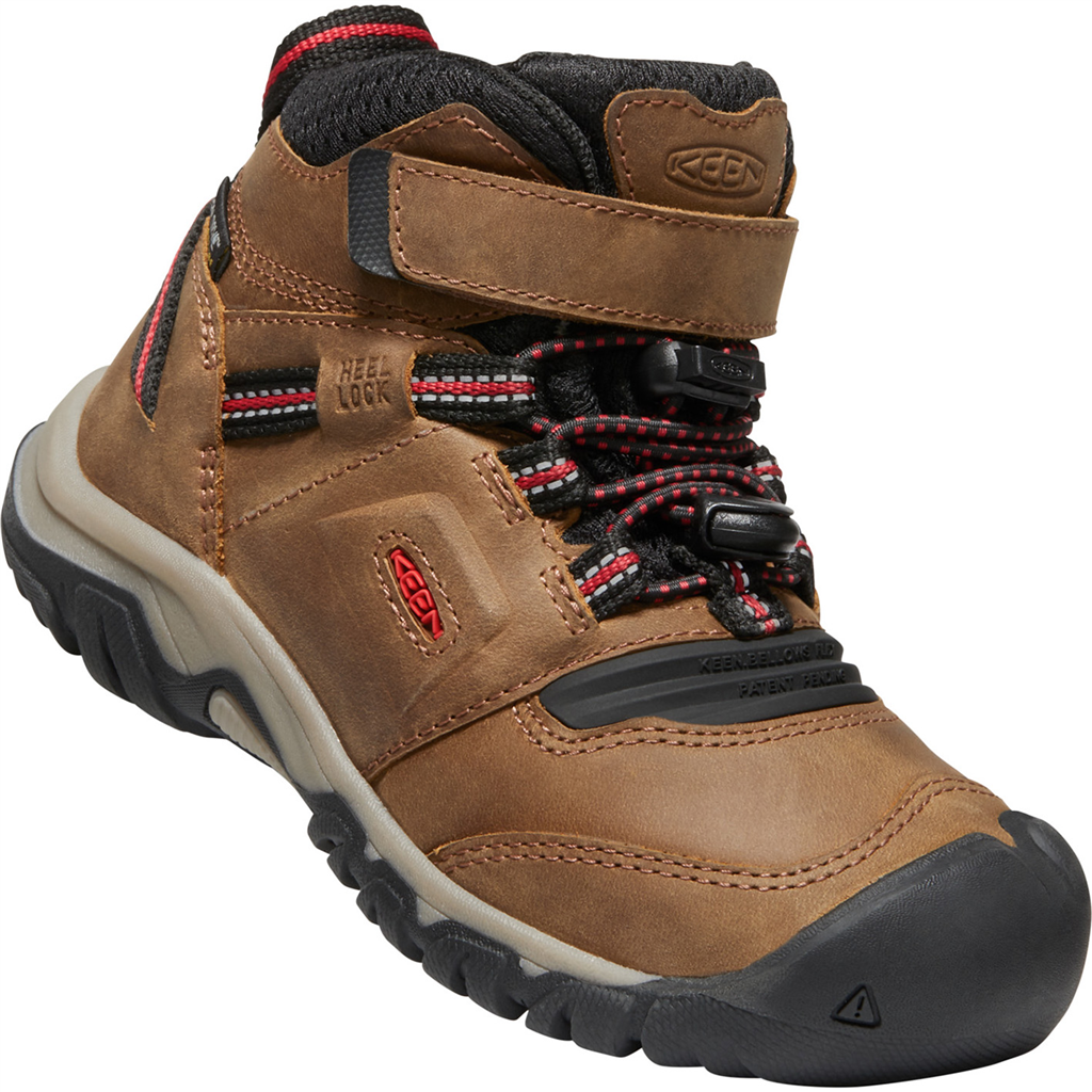 KEEN C Ridge Flex Mid WP Wander-/Trekkingschuhe halbhoch in BRAUN