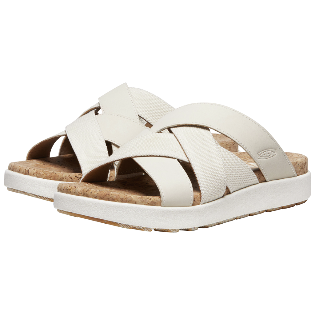 KEEN W Elle Mixed Slide Freizeitsandalen in BEIGE