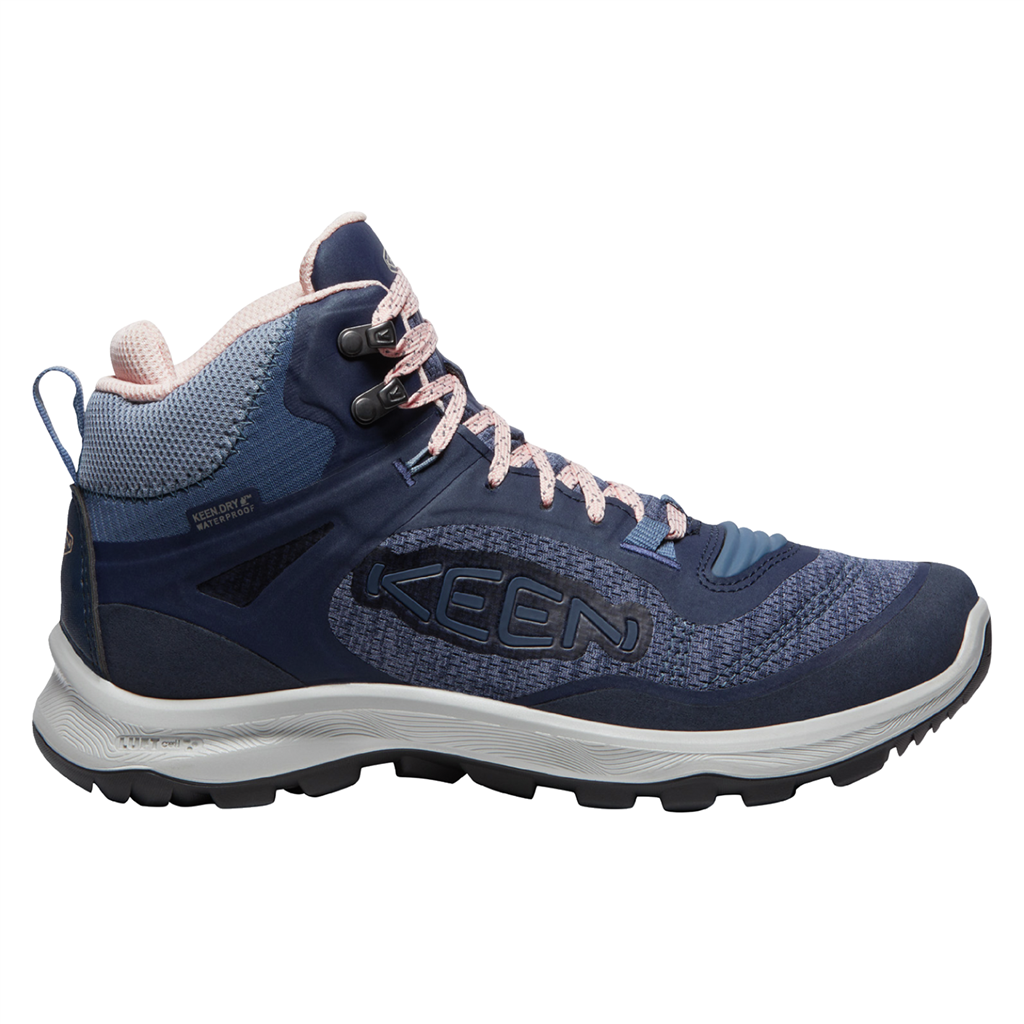 KEEN W Terradora Flex Mid WP Wander-/Trekkingschuhe halbhoch in BLAU