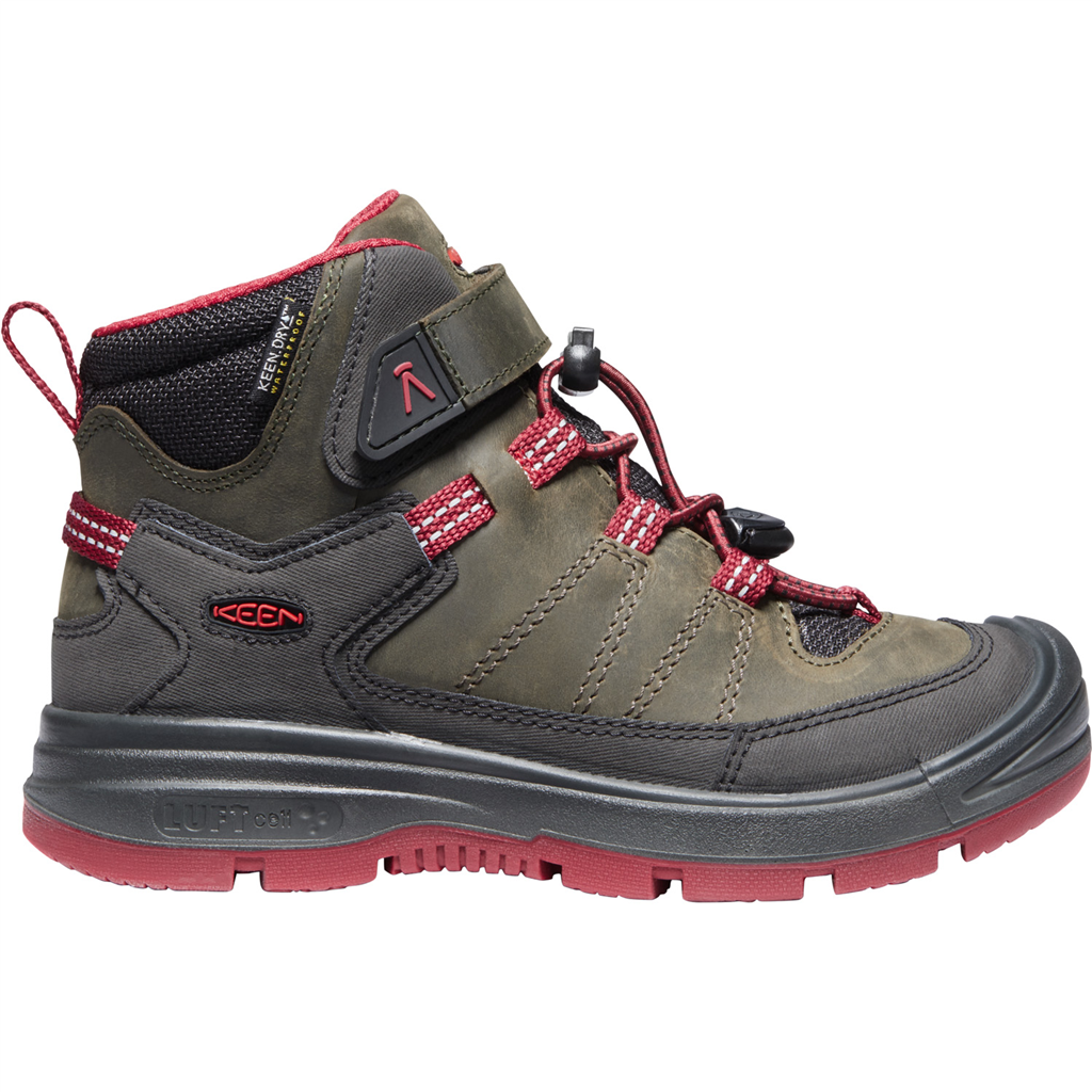 KEEN Y Redwood Mid WP Wander-/Trekkingschuhe halbhoch in GRAU