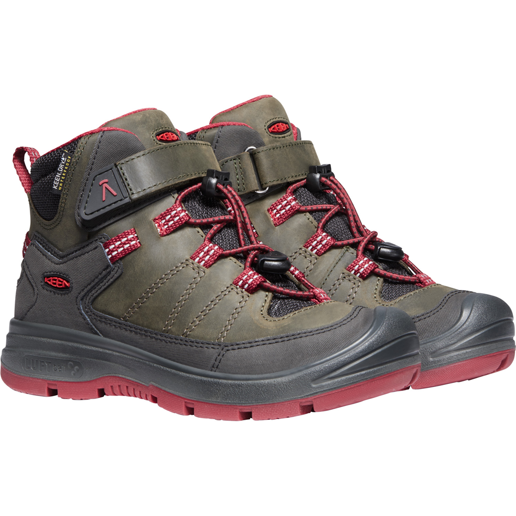 KEEN Y Redwood Mid WP Wander-/Trekkingschuhe halbhoch in GRAU