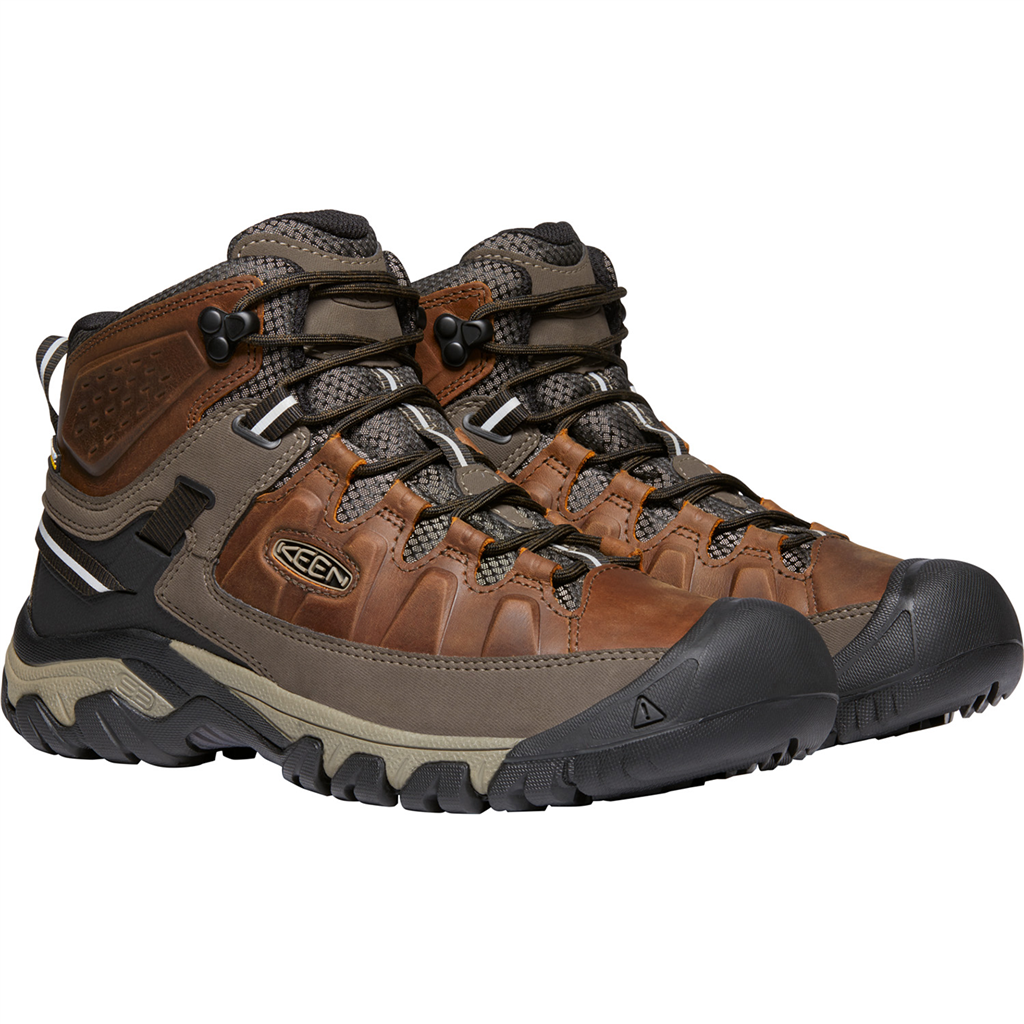 KEEN M Targhee III Mid WP Wander-/Trekkingschuhe halbhoch in BRAUN