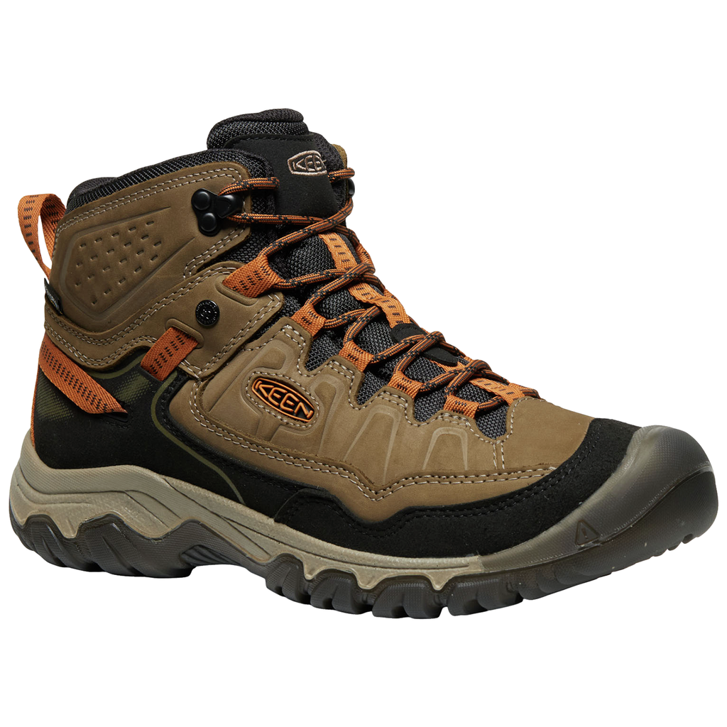 KEEN M Targhee IV Mid WP Wander-/Trekkingschuhe halbhoch in BRAUN