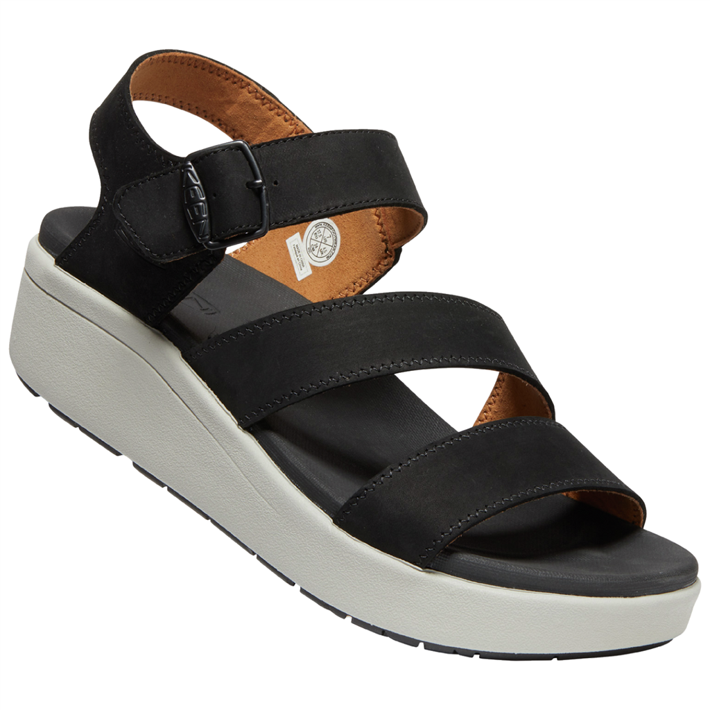 KEEN W Ellecity Backstrap Freizeitsandalen in SCHWARZ