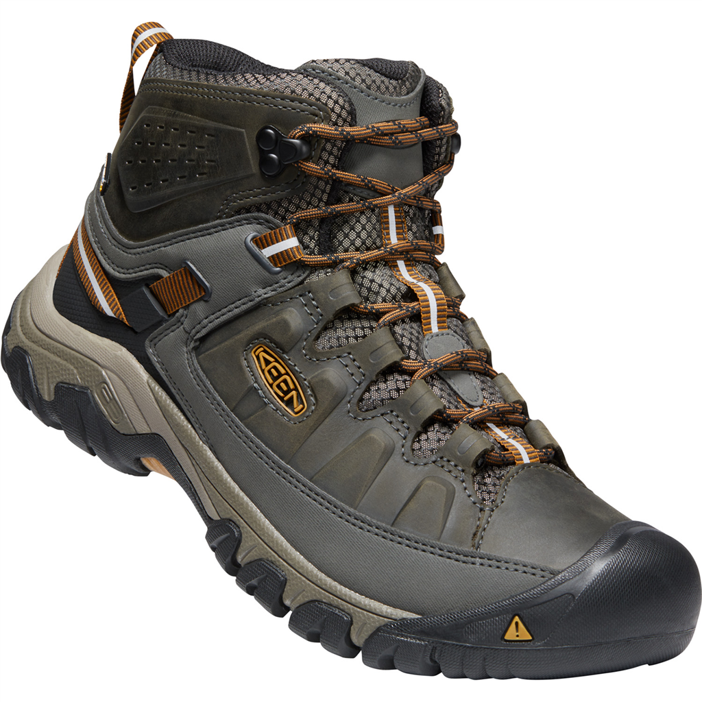 KEEN M Targhee III Mid WP Wander-/Trekkingschuhe halbhoch in GRÜN