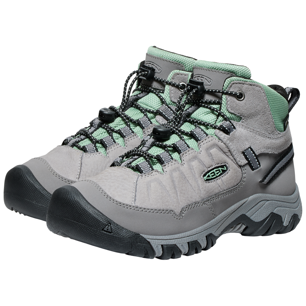 KEEN Y Targhee IV Mid WP Wander-/Trekkingschuhe halbhoch in GRAU