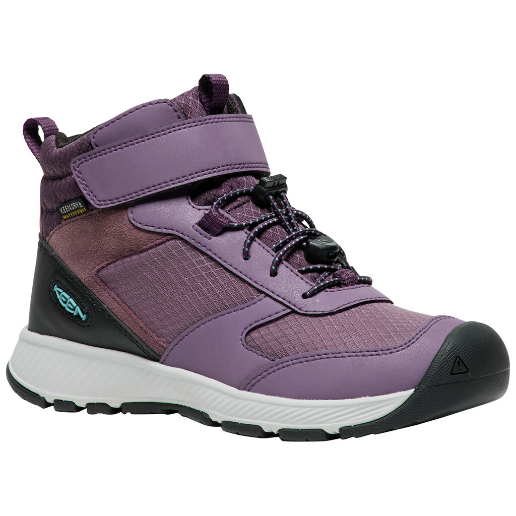 KEEN - Y Skua Mid WP - black plum/plum perfect