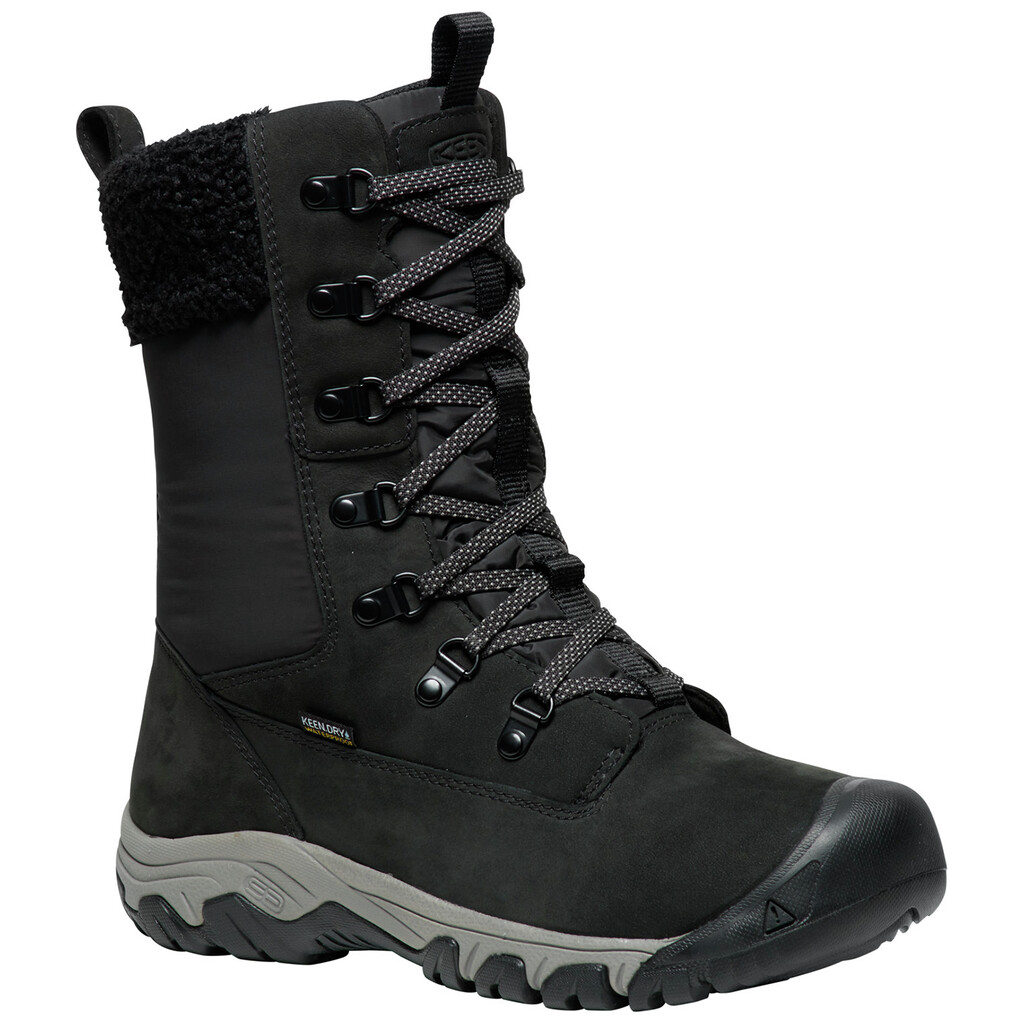 KEEN - W Greta Tall Boot WP - black/black